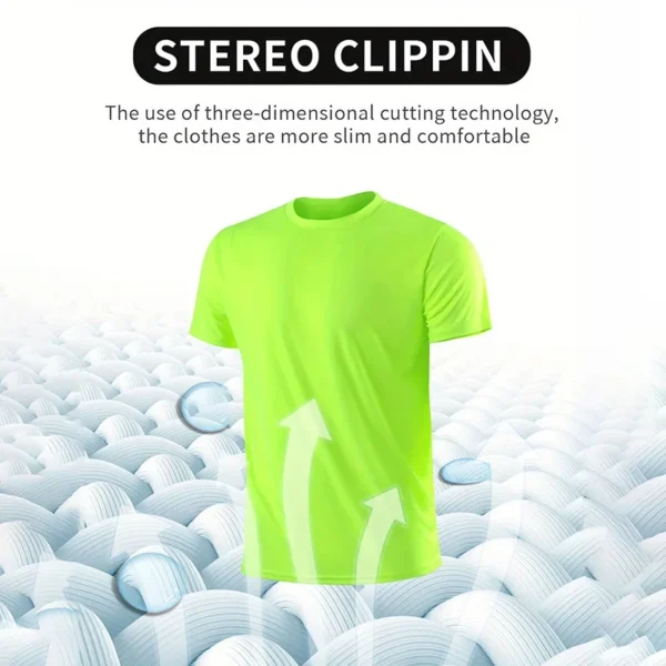 2025 Fashion Men's Color Blocking Printed T-Shirt Casual Street Male Crew Neck Short Sleeve T Shirt Large Size Menswear Clothing - Image 4