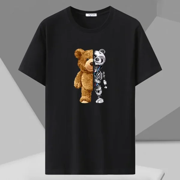 Plus Size Printed T Shirt Men 5XL 6XL 7XL 180kg Loose Short Sleeve Tee Oversized Tops Big Size Men Clothing 티셔츠 반팔 남자 Camiseta - Image 6